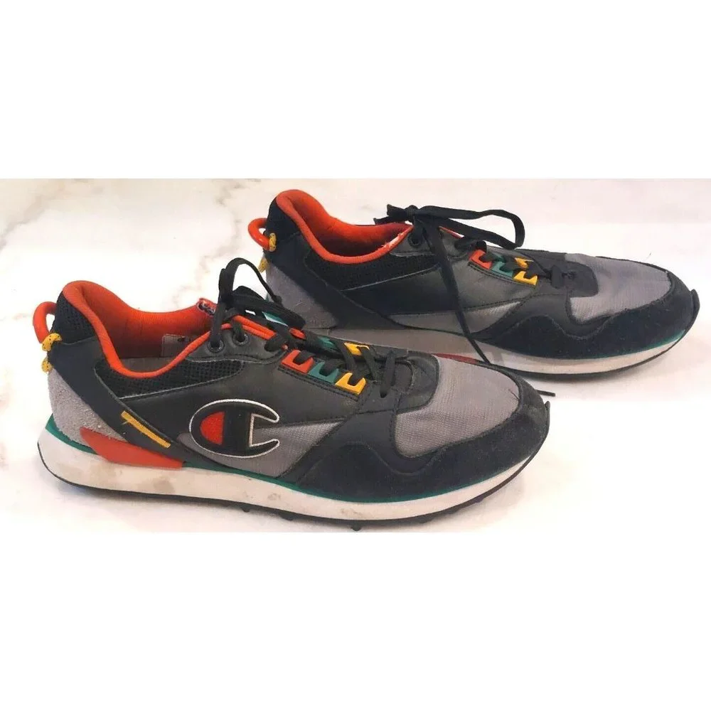 Champion Relay 21 by Finish Line Mens Shoes Size 9.5,‎ Color: Black/Scarlet